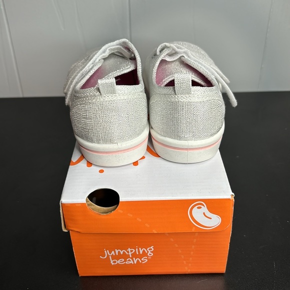 Jumping Beans Harmonica Style Color Iridescent Velcro Sneakers Size 11 - Picture 3 of 6